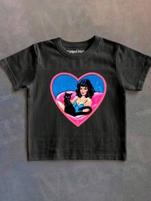 Women T-Shirts - Black - View 6