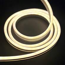 Acosh Neon 5V LED Neon Light Strip, Battery Powered, High Brightness Flexible Cuttable Neon Light, Warm White/White, Suitable For TV, Room, Party, Halloween, Christmas (Battery Not Included) - Warm White - View 4