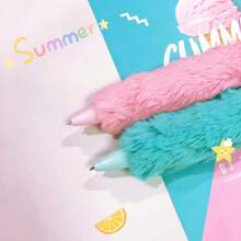 Joyful Moments: Giant Plush Pen For Office Or School - Personalized, Water-Based Ink, And Ergonomic Design - A - View 5