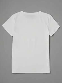Dam-T-shirts - Svart och Vitt - Visa 3