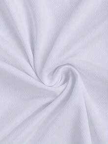 Men's T-Shirt, Model 2025, Popular And Ideal For Outdoor Activities, Breathable, Quick-Drying, Sweat-Wicking, High-Quality, Printed, Crew Neck, Slightly Elastic, Loose Fit And Easy Care, Versatile Top, Mr. T-Linea Series. Summer T-Shirt - White - View 3