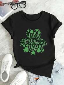 Women T-Shirts - Black - View 2