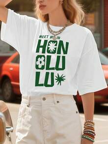Women T-Shirts - White - View 1