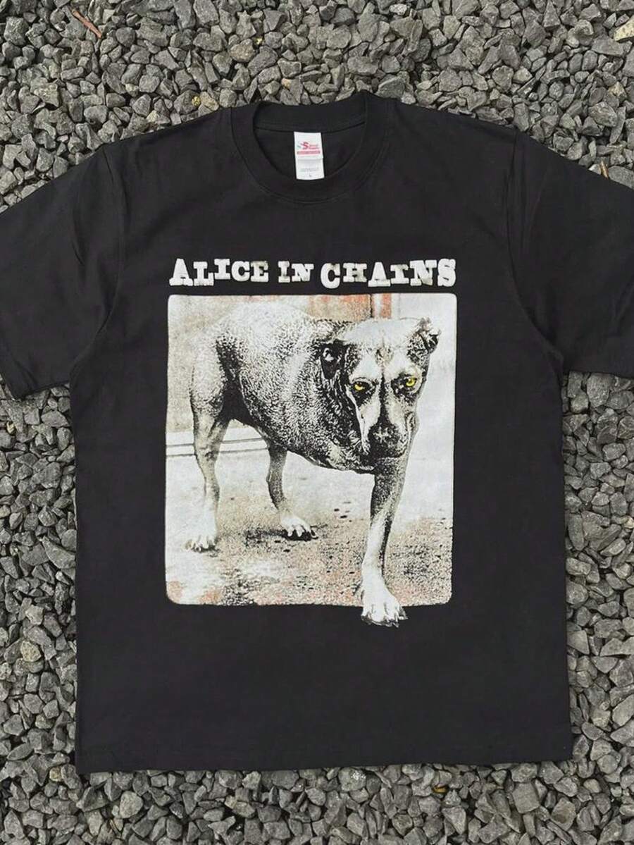 Alice en C1Adenas T1S1Hirt perro de 3 patas Vintage Band S1Hirt.