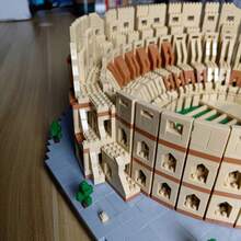 1550pcs Ancient Roman Architecture Building Blocks Set - Explore World Wonders, Perfect Collector's Item And Holiday Gift - Colour Box - View 7