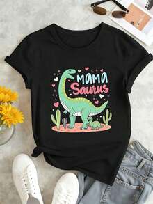 Women T-Shirts - Black - View 1
