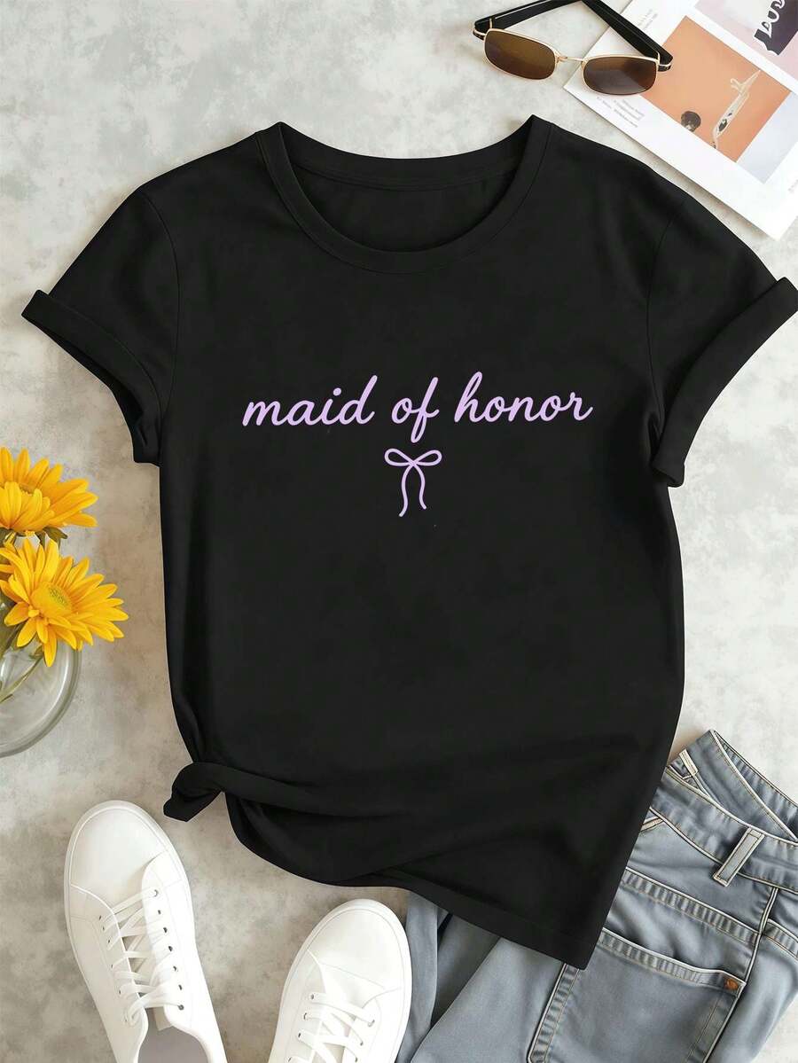 Women T-Shirts - Black - View 1