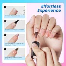 Beetles Summer Box 36Pcs 25 Colors Jelly Gel Nail Polish Set, Summer Pink Milky White Black Green Cat Eye Jelly Veil Gel, HEMA-Free TPO-Free With Base & Top Coat, UV LED DIY Salon Home Nail Art Gifts - 36Pcs 25 Colors Jelly - 查看 8