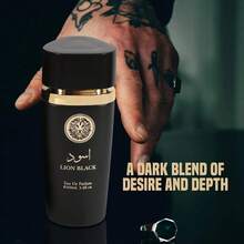 SENDME Latta Asad Men's Luxurious EDP Perfume Fragrance, 3.4Oz(100ml) Alcohol-Based Spicy Woody Cologne With Woody Cedarwood & Bold Confident Scent, Ideal Guys Gift For Boyfriend's Birthday - 濃烈香調 - 查看 5
