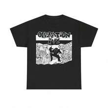 Operation Ivy T Shirt Energy Tim AR1MStrong Matt Freeman Rancid Choking Victim The Vandals DescendenT1S NOFX UniS1ex Heavy Cotton T-Shirt S-5XLFor wom Camiseta 100% Algodón Unisex - Playera Casual Premium de Corte Cómodo - Negro - Ver 1