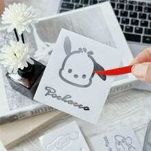 Bộ 3/10 miếng dán kim loại hologram Sanrio: Hình dán nhân vật ngôi sao dễ thương - Hình dán trang trí chống thấm nước tự làm cho điện thoại, máy tính xách tay, sổ tay, bình nước, sổ kế hoạch, văn phòng phẩm; Món quà hoàn hảo cho các dịp lễ và sinh nhật. - Nhiều màu - Xem 5