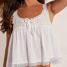 Women Tank Tops & Camis - White - View 2