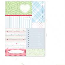 Libreta de notas retro y linda estilo coreano, cuaderno desprendible para estudiantes, diseño simple, material de papel, regalo perfecto, estilo, edición 2026 - multicolor - Ver 5