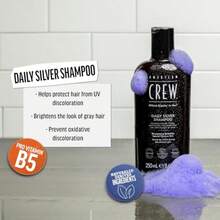 FdbAmerican Crew Daily Silver Shampoo 250 Mlag - As Pic - View 3