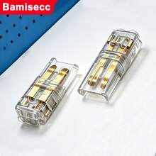 48件/12件 透明快速雙針端子，雙針插入式連接器，快速連接適用於36V以下電壓，DIY配件 - C - 查看 4