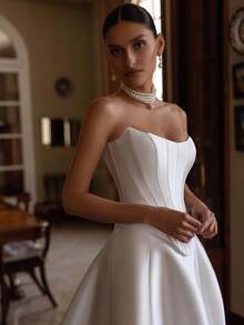 Abiti da sposa - Bianco - Visualizzare 3