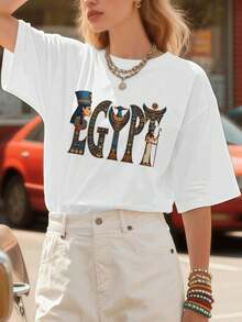 Women T-Shirts - White - View 1