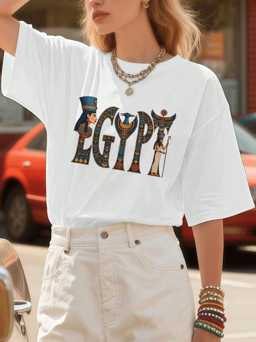 Women T-Shirts - White - View 1