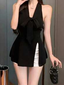 Women Tops - ブラック - View 5
