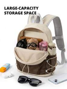 CAMEL CROWN Mochila de viaje ligera para exteriores, mochila de día portátil para senderismo - Castaño de otoño - Ver 5