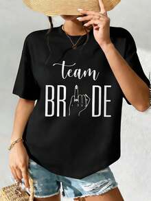 Women T-Shirts - Black - View 2