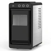 Havato Ice Makers Countertop,26Lbs/24H,8Pcs In 6Mins,Portable Ice Maker Machine With 0.8 L Water Tank,Self-Cleaning,Interior Lighting,2 Sizes Of Bullet Ice For Home/Office/Party/Kitchen/RV/Camping(Black) - Xem 4