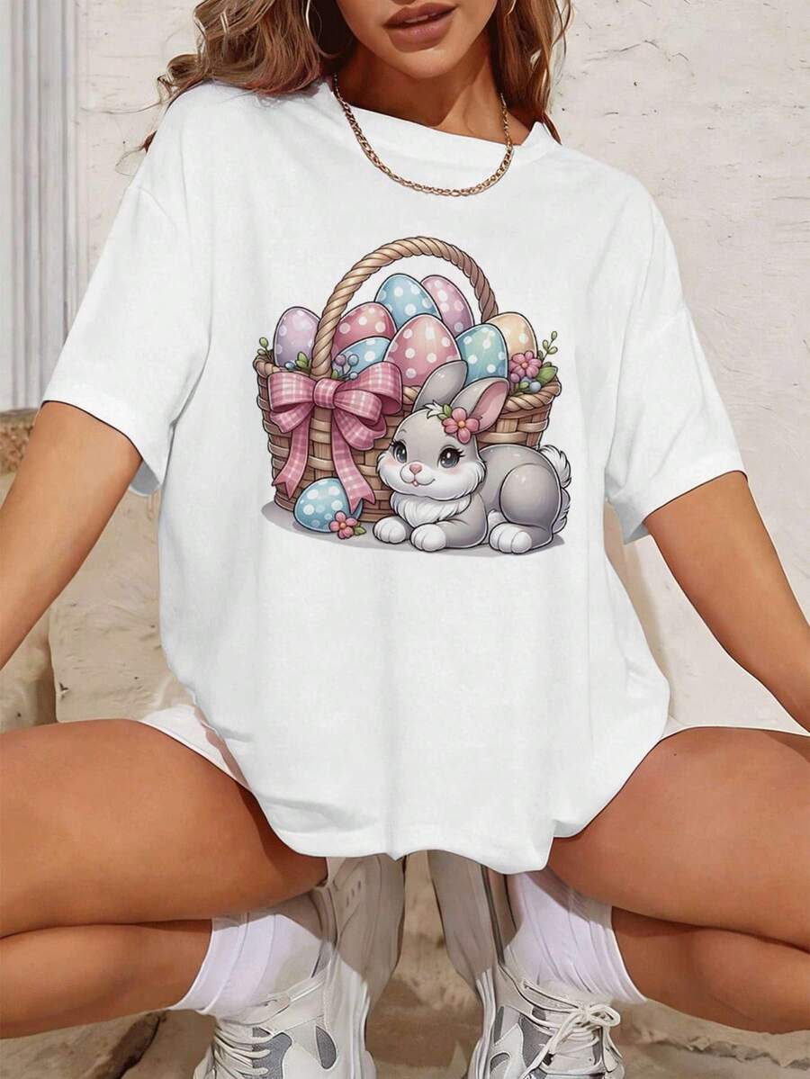 Women T-Shirts - White - View 1
