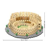 1550pcs Ancient Roman Architecture Building Blocks Set - Explore World Wonders, Perfect Collector's Item And Holiday Gift - Colour Box - View 2