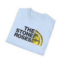 Stone Roses T-Shirt -  Style, Ring-Spun - Black - View 5