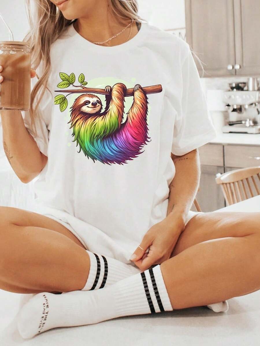RainB1Ow otro T1S1Hirt, Cute otro diseo T1EE, ColoroS1o otro grfico S1Hirt, Rega1lo para amantes de  animales, Adorable otro T1EE de WoM1en, Drtido otro Arte.