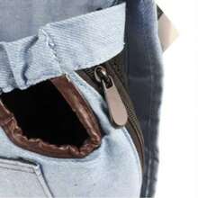 Portable Pet Backpack For Outdoor Travel - Dusty Blue - View 3