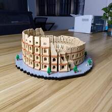 1550pcs Ancient Roman Architecture Building Blocks Set - Explore World Wonders, Perfect Collector's Item And Holiday Gift - Colour Box - View 10