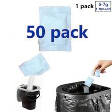 No Unpacking/Detachable Bag - Portable - Home Cleaning - Toilet Treatment - Portable Quick-Absorbing Toilet Powder, Outdoor And Home Universal Emergency Waste Solidification Device, Easy To Use As A Household Essential - White - View 14