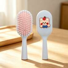 Lược đệm khí Macaron mới, lược massage mini dễ thương, lược nhỏ hoạt hình cho bé gái, lược làm mượt tóc. - Nhiều màu - Xem 3