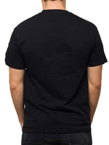 Elegante Camiseta Casual para Mujer con Estampado "Orgullosa Mamá de Dos Hijas" - Cómoda y elástica, cuello redondo, manga corta - Regalo perfecto para el Día de la Madre, diseño estampado, tela de alta elasticidad, adecuada para todas las estaciones - Un regalo para diosas - Camiseta de moda elegante - Negro - Ver 2