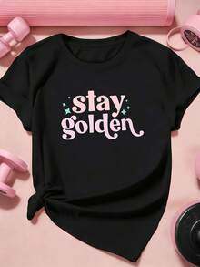 Women T-Shirts - Black - View 2