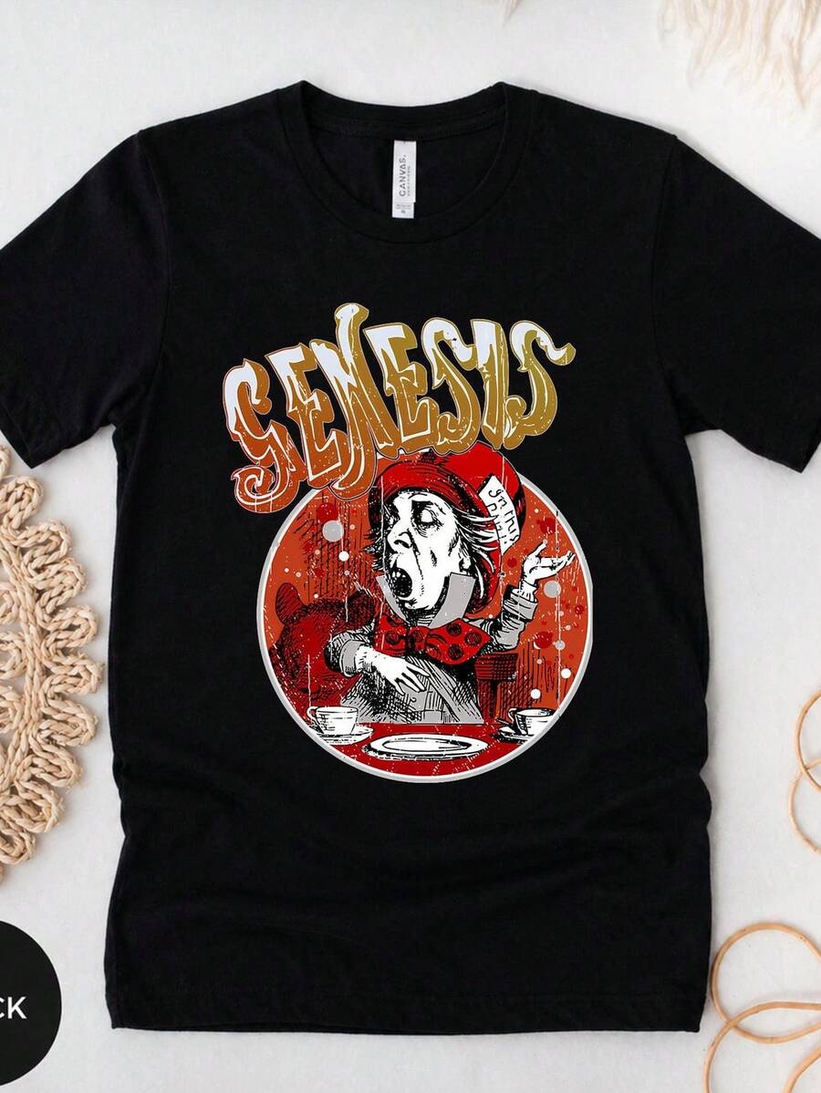 Genesis Band S1Hirt Peter Gabriel ErA1 Prog R1OCk T1EE 70s Cla1ssic R1OCk Graphic T1S1Hirt