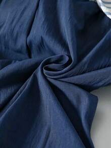 Tween Girls' Casual Striped Ruffle Trim Pants - Royal Blue - View 4