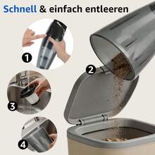 Aigostar Staubsauger mit Kabel 4 in 1, 600W Stabstaubsauger, 13KPA, 1L Kapazität, Leicht und Ideal für Zuhause, Sofa und Haustierreinigung - EU E-Typ Stecker (220-240V) - Übersicht 10