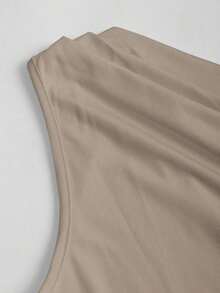 Conjunto de blusas elegantes, livianas y versátiles con volantes y hombros asimétricos para mujer, ideal para primavera - Multicolor - Ver 7