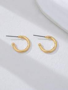 Mặt dây chuyền khuyên tai hình bầu dục tráng men, có thể tháo rời với họa tiết hoa, quả, động vật dễ thương, thích hợp cho việc tự làm trang sức và làm quà tặng. - Nhiều màu - Xem 4