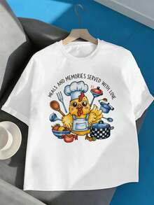 Women T-Shirts - White - View 2