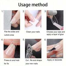 Nail Glue, Super Strong Nail Glue For Acrylic Nails Long Lasting Professional Nail Tip Glue For Press On Nails Bond For Acrylic Nails Adhesive Nail Glue For False Nail Tips 2g/0.07OZ/PCS - mặc định - Xem 8