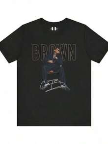 Camisetas Gráficas para Hombre, Camisetas Gráficas para Hombre de Alta Calidad al por Mayor, Camiseta de Manga Corta The R&B Tour (), Nueva Llega - Negro - Ver 1