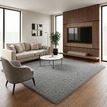 Casa Laura Enxovais Large Shaggy Rug 2.00x1.35 – Soft, Non-Slip And Comfortable For Living Room, Bedroom And Office - 灰色 - 查看 1