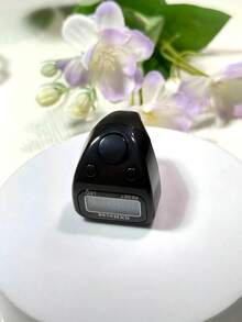 Máy đếm điện tử cầm tay mới, màn hình LED vòng đàn hồi, máy đếm mini vận hành bằng tay, máy đếm bao bì thẻ sử dụng hàng ngày. - Nhiều màu - Xem 14