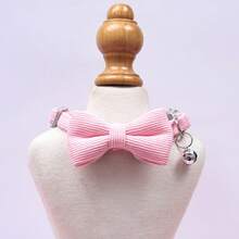New Cross-Border Pet Detachable Bow Tie Collar With Cute Cat Bell Necklace, Small Dog Neck Decoration - Multicolor - View 3