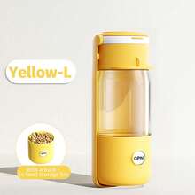 1個便攜式寵物水瓶附食物容器，多功能狗狗旅行杯，防漏戶外給水器餵食器，適合散步、徒步、露營，大容量，不漏水，必備旅行配件 - 彩色 - 查看 19