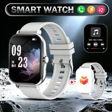 Smart Watch, 1.83 Inch HD Touch Screen Smartwatch, Soft Silicone Strap, Call/Message Notification, Pedometer, Calorie, Sports Tracking, Multiple Sports Modes, Multi-Functional Smartwatch, Unisex, Compatible With IPhone And Android Phones, Perfect For Gym Daily Use And Christmas Birthday Gift - View 8