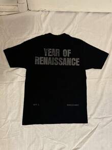 T-shirt Nera  Renaissance World Tour 2023 Anno della Rinascita Taglia Media - nero - Visualizzare 2